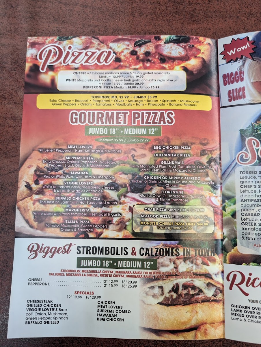 Marco Polo Pizzeria Menu - Image 1
