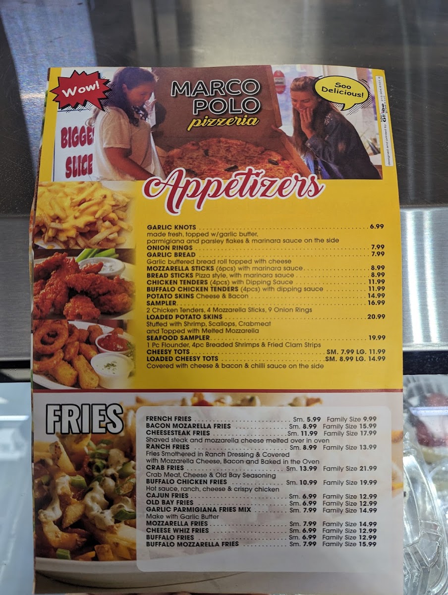 Marco Polo Pizzeria Menu - Image 3